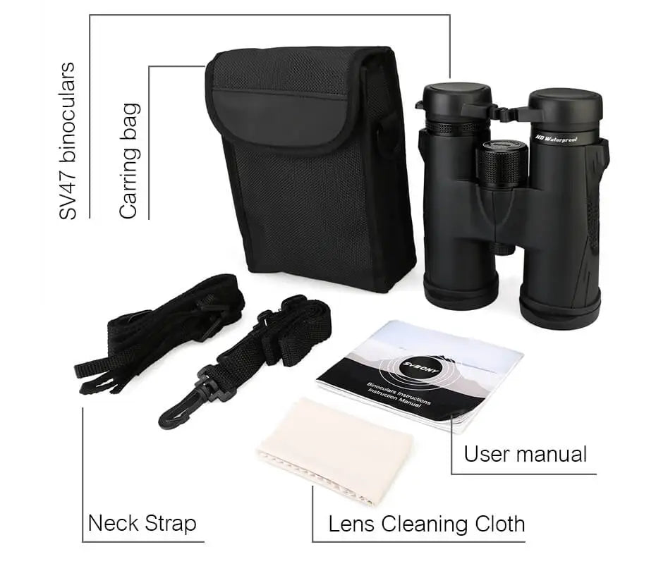 SVBONY | SV47 Binoculars 8x32/8x42/10x42 IPX7