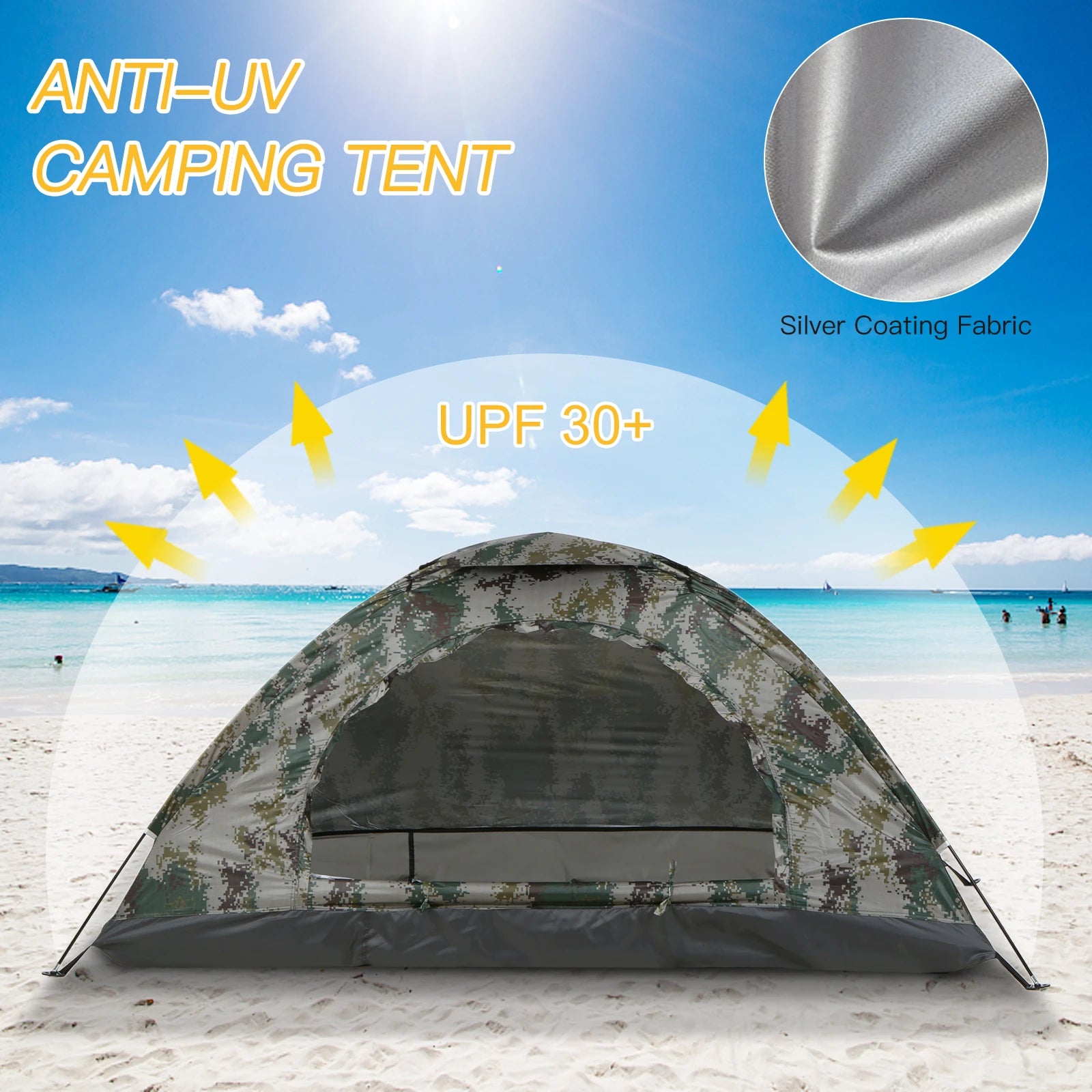 Tomshoo |  1/2 Person  Camping Tent