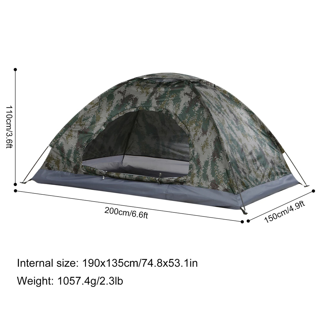 Tomshoo |  1/2 Person  Camping Tent